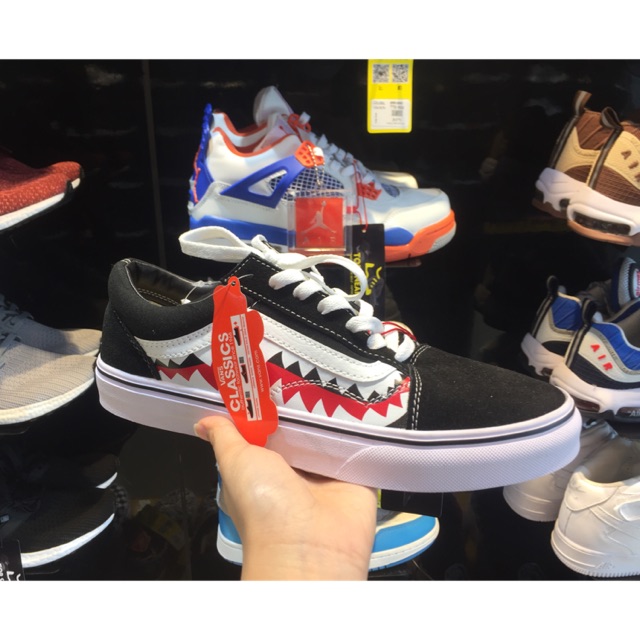 Vans cá mập