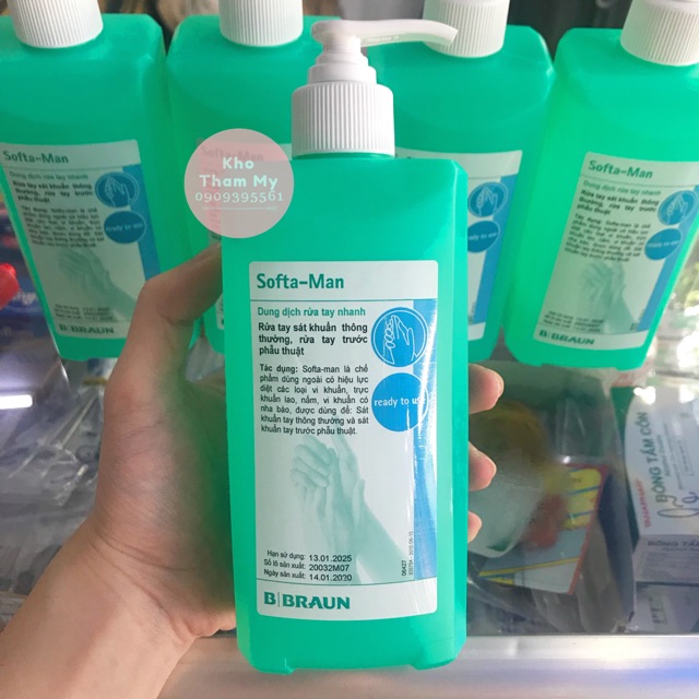 Dung dịch rửa tay sát khuẩn BBraun Softa-Man
