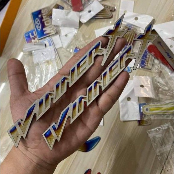 Cặp chữ nổi Titan Winner X/Winner V1/Exciter/Satria