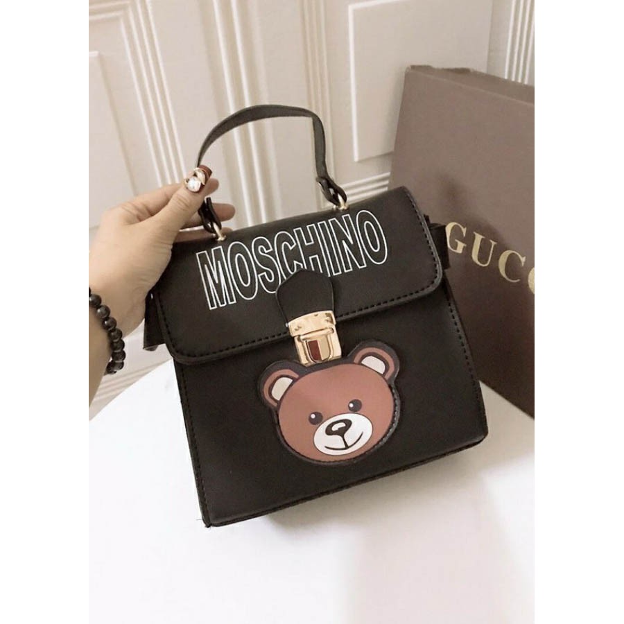 Túi đéo chéo nữ đầm dự tiệc Moschinol FE90 Shalla