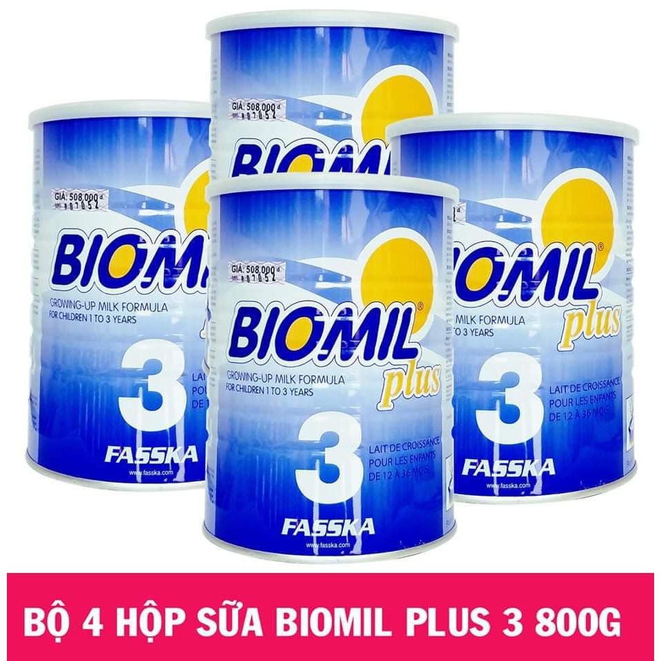 sữa biomil số 1,2,3 hop 400g