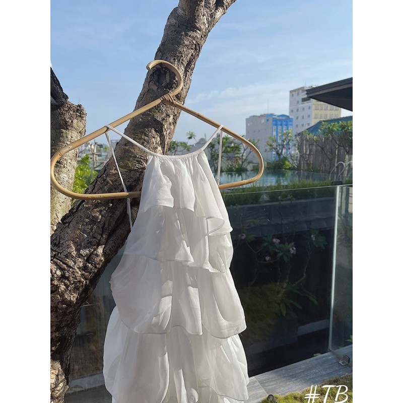 THUYBIESHOP |  váy yếm tầng - lana maxi