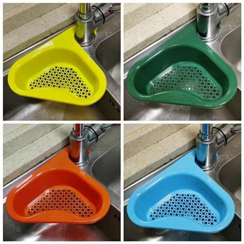 Khay đa năng có móc gắn bồn rửa bát lọc rác, đựng hoa quả hình thiên nga