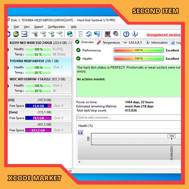Ổ Cứng Toshiba 500gb 512gb 5400rpm 2.5 Sata Siêu Mỏng Cho Máy Tính / Ps3 | BigBuy360 - bigbuy360.vn