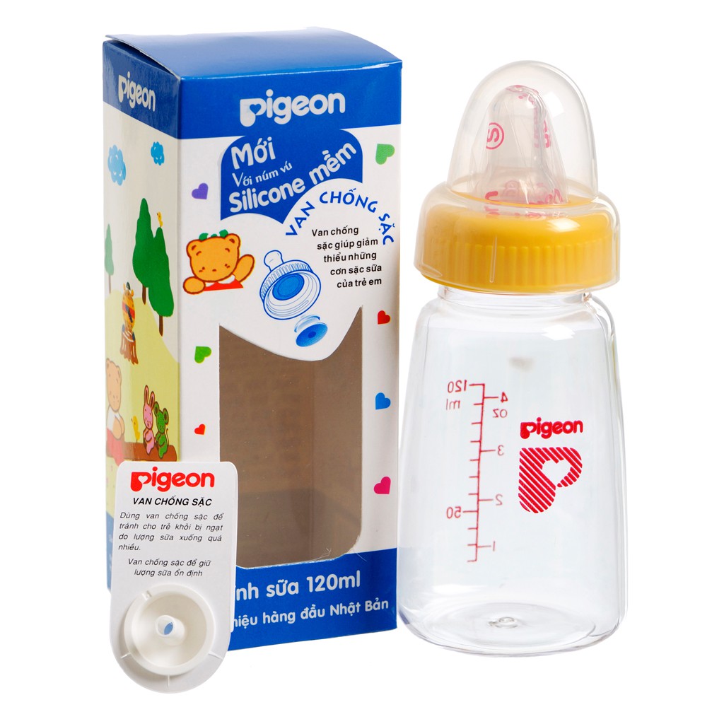 VB. Bình sữa 120ml  < Bé Sơ Sinh >