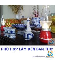 ĐÈN BÀN THỜ SẠC ĐIỆN