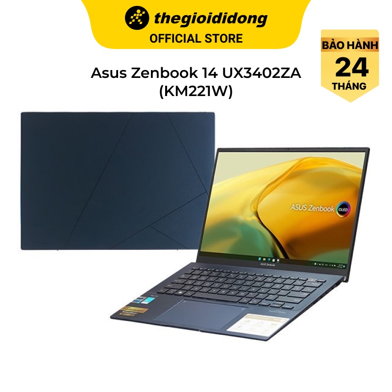 Laptop Asus UX3402ZA i7 1260P/16GB/512GB/14"Q/Win11//Xanh