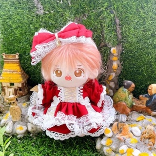 outfit doll đầm công chúa[20cm,body mập]