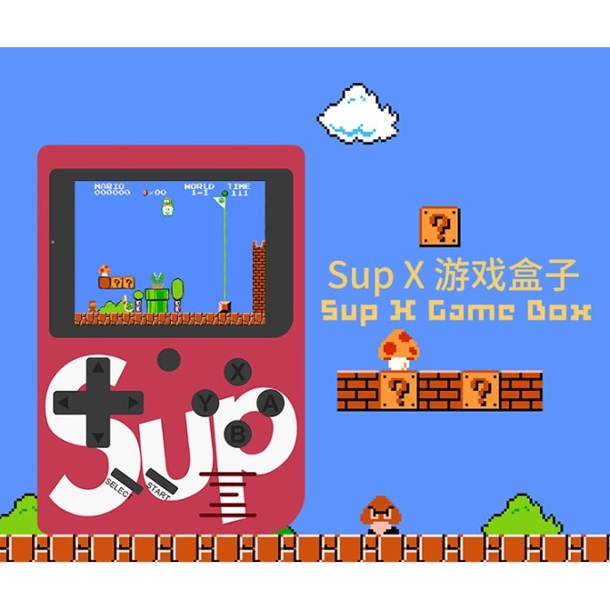 Máy Chơi Game Cầm Tay Sup 400 Trong 1 Phong Cách Retro