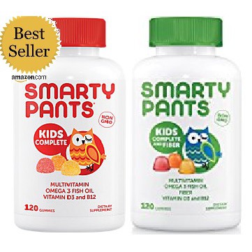 Kẹo vitamin trẻ em Multivitamin Smarty Pants KIDs 120 viên