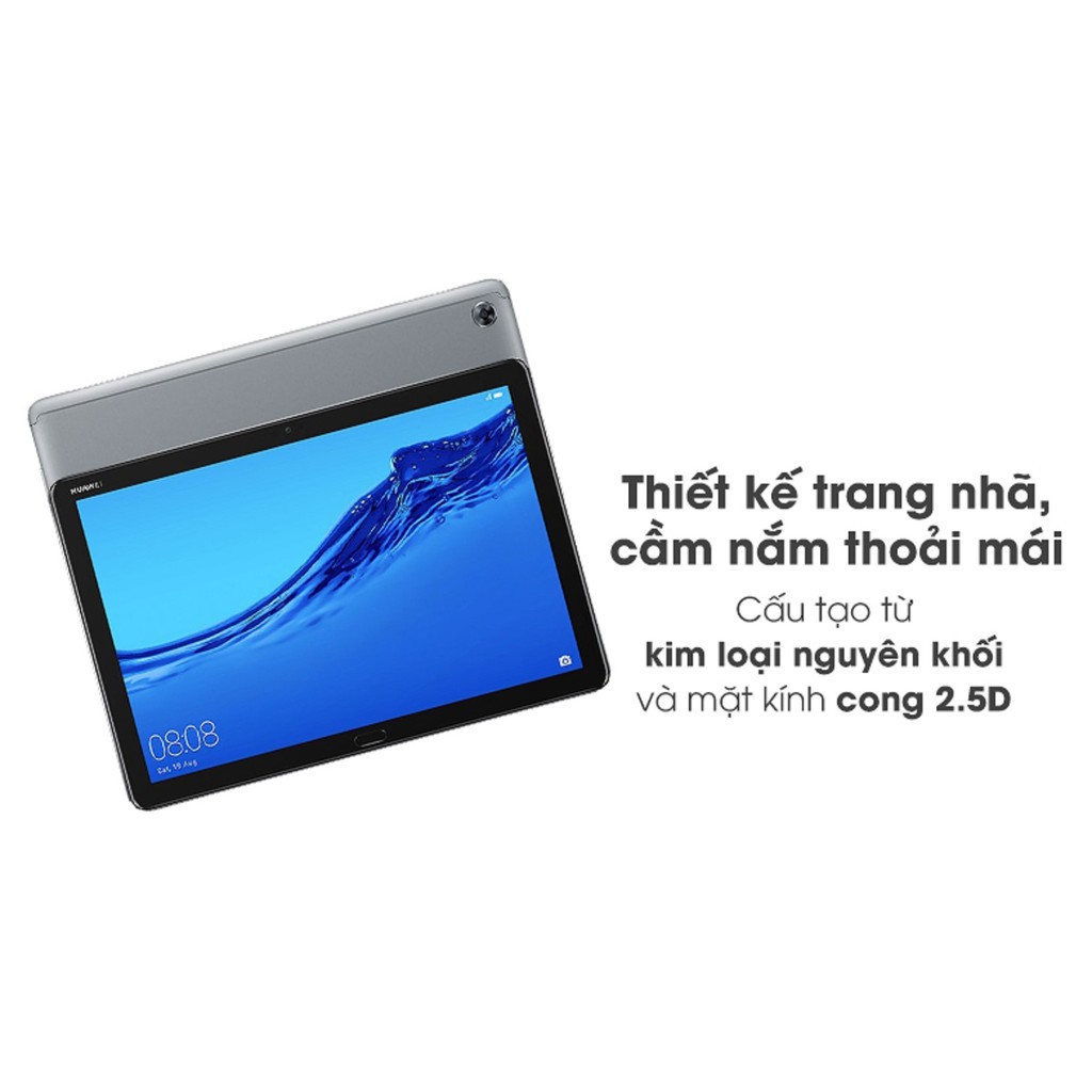 Máy Tính Bảng Huawei MediaPad M5 Lite 10 xài sim 4G/Wifi ram 4G/64G mới Chính hãng, Chơi PUBG/Liên Quân mượt, 10.1inch | BigBuy360 - bigbuy360.vn