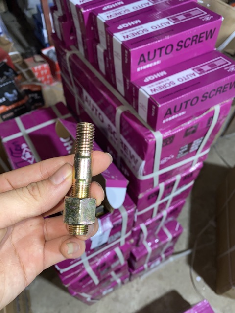 Sản phẩm gia đình làm: Combo 120 con ốc láp phi 12 2 đầu ren ren hết