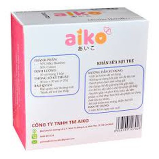 Khăn sữa sợi tre cao cấp 30*30cm