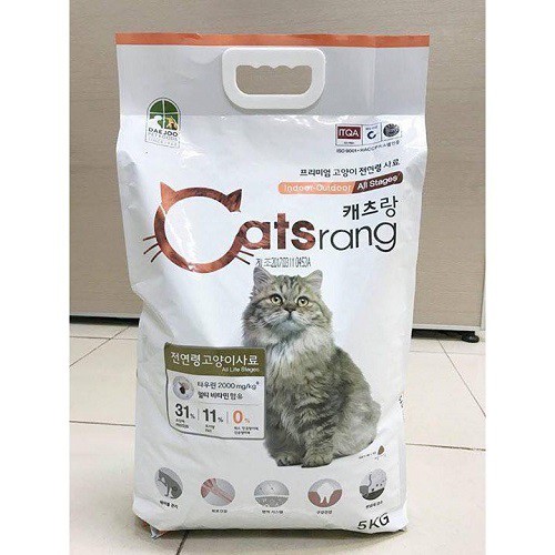 [CHÍNH HÃNG] THỨC ĂN CATSRANG CHO MÈO MỌI LỨA TUỔI - BAO 5KG