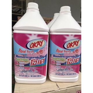 Nước lau sàn OKAY - hương hoa thơm lâu