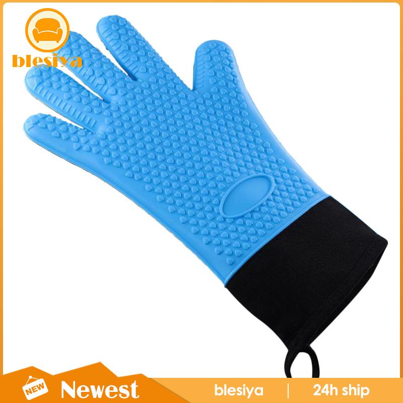 Găng Tay Cách Nhiệt Chống Bỏng Dùng Cho Nấu Ăn Đen