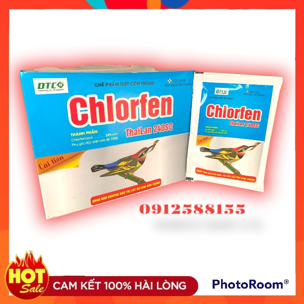Chế Phẩm Diệt Côn Trùng Hại Cây Trồng Chlorfen ThaiLan 240SC - VTNN Bắc Từ Liêm