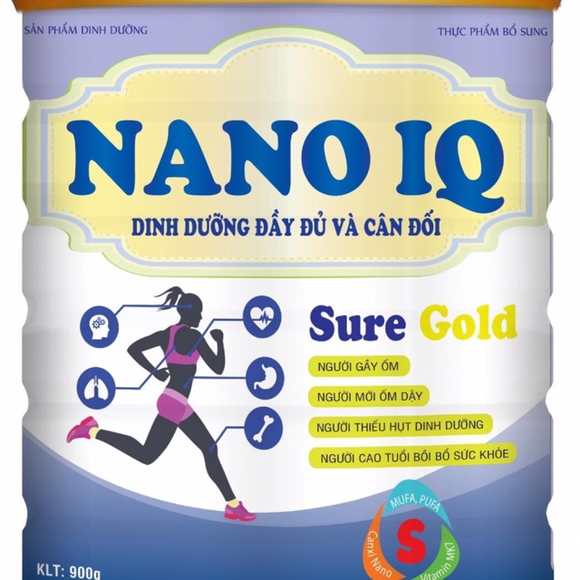Sữa Nano IQ sure gold dinh dưỡng cho bệnh nhân sau phẫu thuật