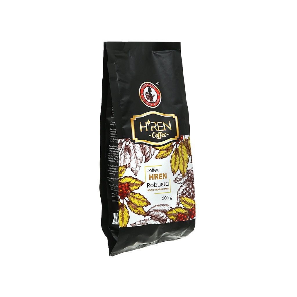 Cà phê rang xay H"ren Robusta 500g