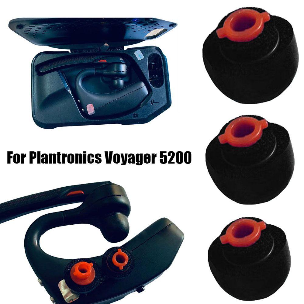 MYRONGVN Nút Bọc Đầu Tai Nghe Bằng Silicone Mềm Chống Bụi Cho Plantronics Voyager 5200