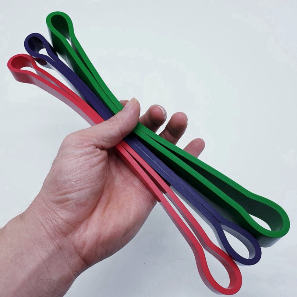 Dây kháng lực tập mông chân miniband 360, Dây thun đàn hồi tập gym co giãn mini band đa năng