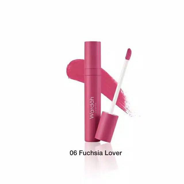 (Hàng Mới Về) Son Kem Lì Wardah Colorfit 06 Fucshia Lover 4gr | BigBuy360 - bigbuy360.vn