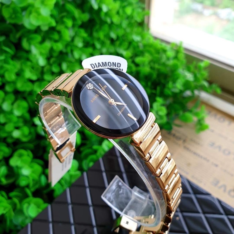 Đồng Hồ Nữ Anne Klein Mặt Kính 28mm, Dây Kim Loại Thép không Gỉ