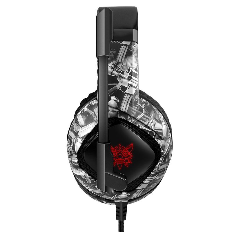 Tai Nghe Chụp Tai zzz Có Dây Kèm Micro Và Đèn LED RGB Chuyên Dụng Cho Game Thủ