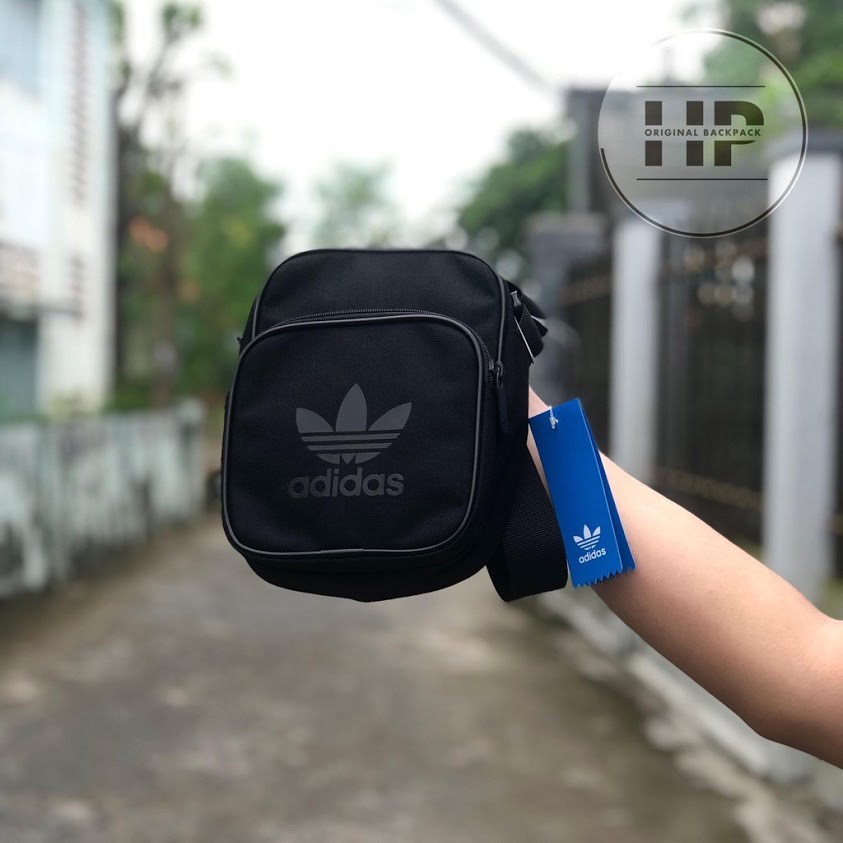 (ảnh thật) Túi bao tử Adidas Mini Festival Bag - HÀNG XUẤT DƯ- FULL TEM Tag