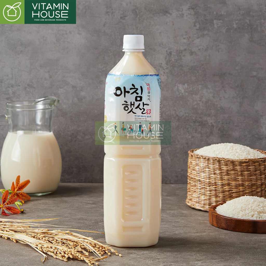 Nước Gạo Rang Buổi Sáng Woongjin Hàn Quốc 1500ml [VITAMIN HOUSE]