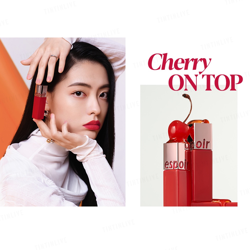 Son Espoir Couture Lip Tint Water Velvet thuần chay siêu lì