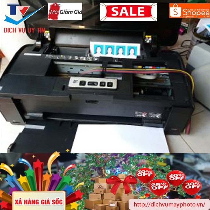 Máy in phun màu A3 Epson 1430W có in wifi đầu in bao đẹp cơ kéo sáng máy trên 80% | BigBuy360 - bigbuy360.vn