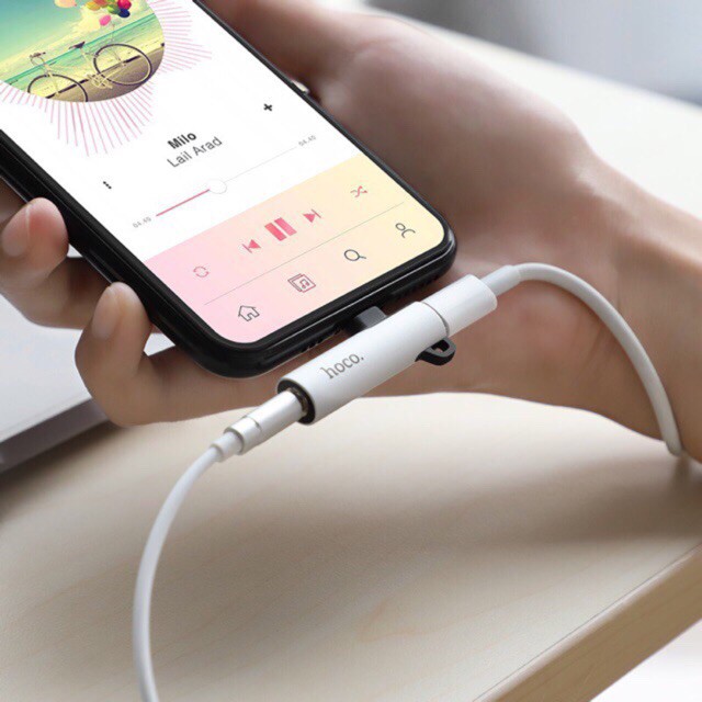 Cáp Chuyển Đổi Âm Thanh Hoco LS21 Hoco Chính Hãng