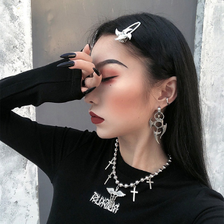 Kẹp Tóc Hình Phi Tiêu Phong Cách Harajuku Cho Nữ