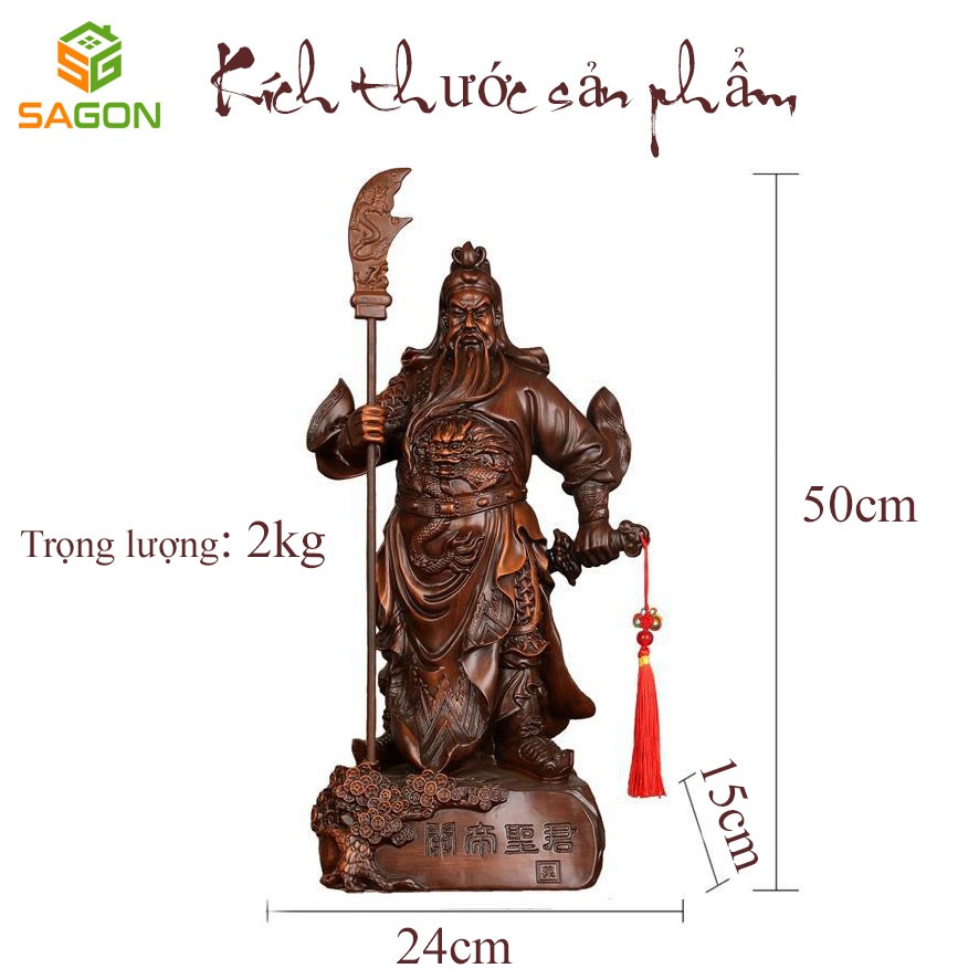 Tượng Quan công , Quan thành đế quân QC1250