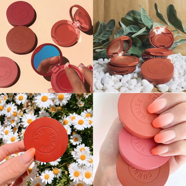 Má hồng kem Sunnies Face Airblush