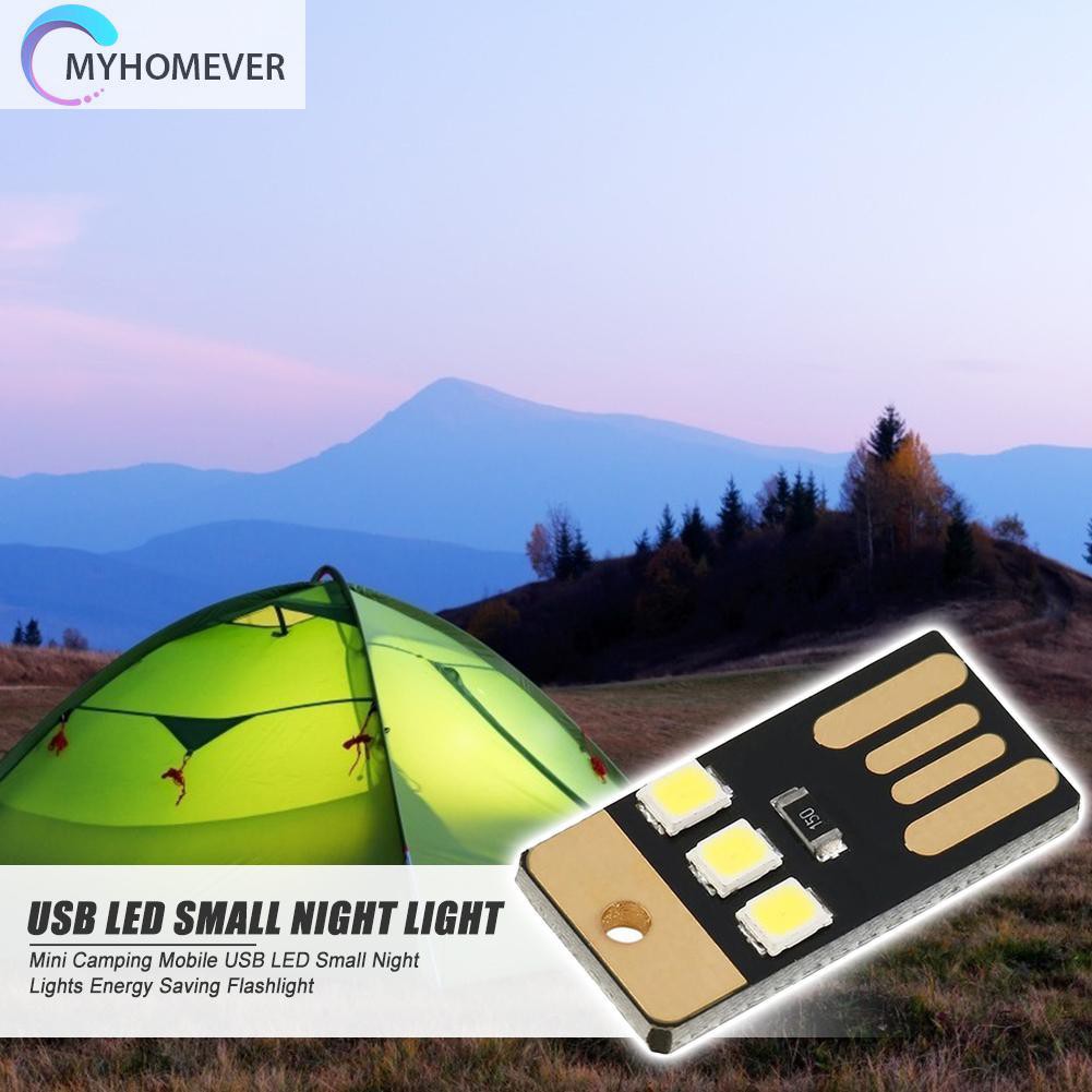 Đèn LED ngủ cổng USB mini giúp tiết kiệm điện năng