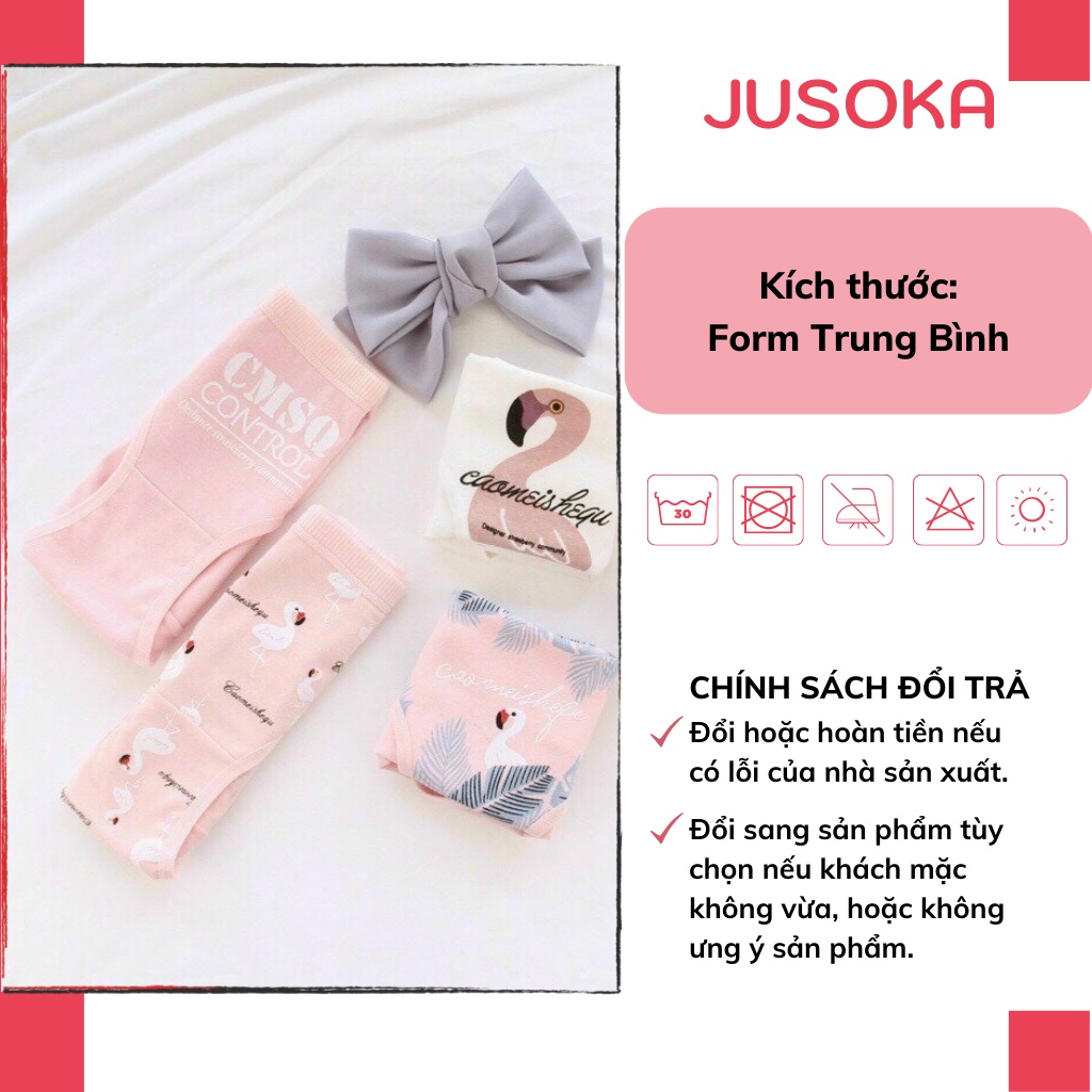 Quần Lót Cotton Họa Tiết Chủ Đề Hồ Thiên Nga FLQ45