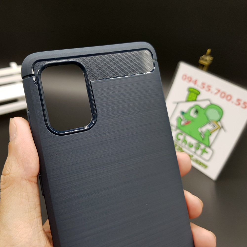 [Loại Tốt] Ốp Lưng Samsung S10 Lite, A91, M80s Dẻo Carbon Phay Xước Chống Sốc