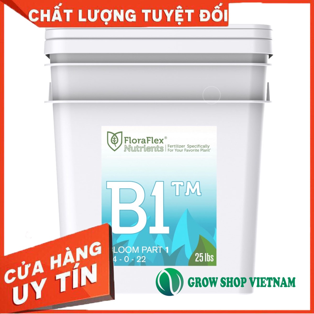 Phân bón Floraflex B1/B2 chuyên dùng cho cây trồng.