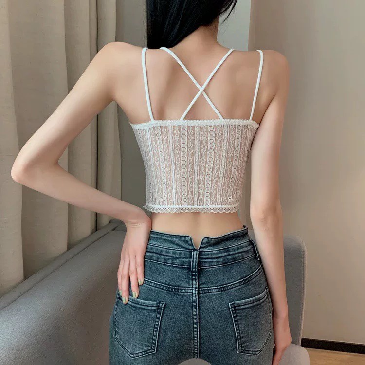 [Xả - dọn kho]Áo ngực lót nữ áo hai dây bra ren cao cấp có đệm ngực sexy bralette Pasana0091