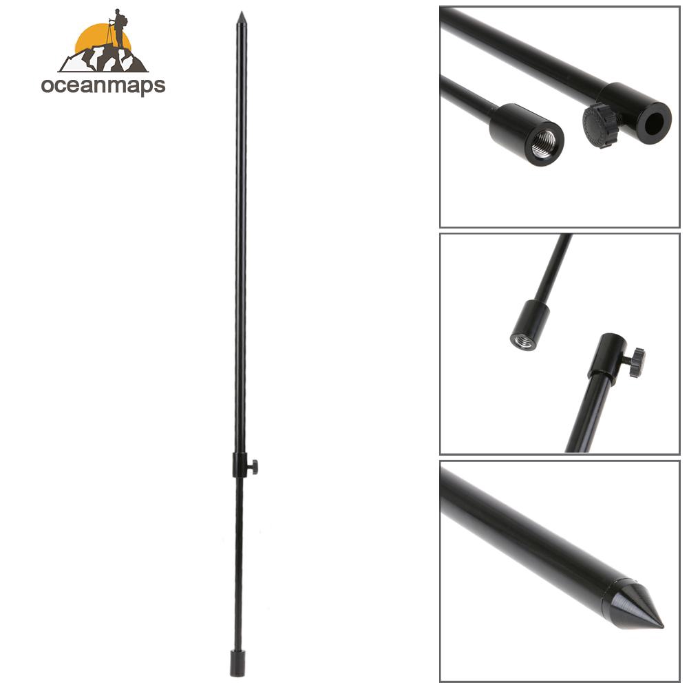 ❤OCEAN❤High Quality 48-75cm Strong Aliminium Banksticks Carp Fishing Bank Sticks Rod Pod Black