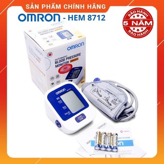 [Chính hãng] Máy Đo Huyết Áp Bắp tay Omron HEM - 8712 (Bảo Hành 5 Năm Chính Hãng)