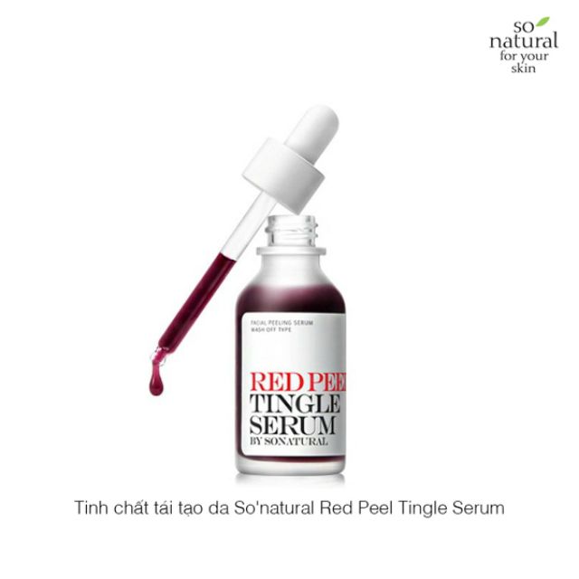 Hàng chuẩn Serum Red Peel Tingle Serum 20ml, 35ml