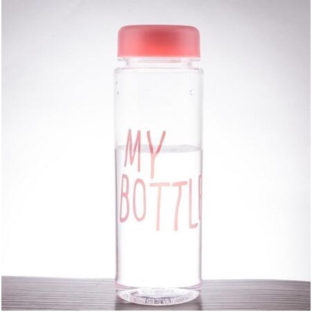 Bình Nước 500ML In Chữ My Bottle Tiện Dụng