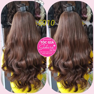 Tóc Giả Kẹp U 3/4 Xoăn Sóng Nước Nhiều Tầng Dài 65cm ❤️ Free Ship ❤️ Tóc cao cấp chịu nhiệt- video & hình thật