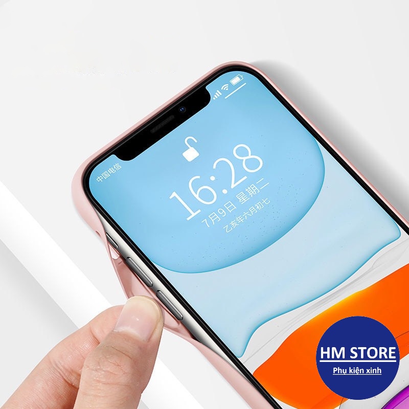 Ốp Lưng iphone tráng gương Logo Táo chống sốc 5/5s/6/6plus/6s/6splus/7/7plus/8/8plus/x/xr/xs/11/12/pro/max/plus/promax