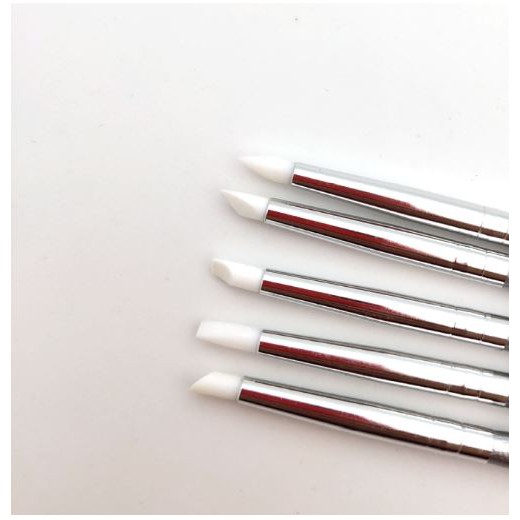 Set cọ 5 cây, cọ nhấn hoa, cọ đắp phết gel