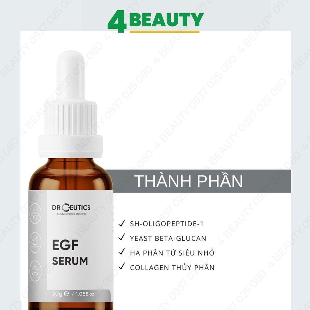 Serum EGF DrCeutics Phục Hồi Và Trẻ Hóa Da 30ml