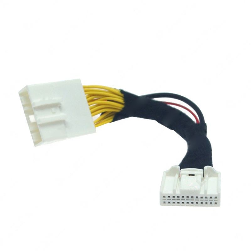 Dây Cáp Rca 24pin Cho Camera Lùi Xe Hơi
